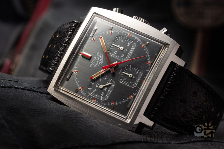タグ ホイヤー モナコ Ref.73633 Cal.7736 スチール(SS) グレー 1970年代 ヴィンテージ メンズ 腕時計