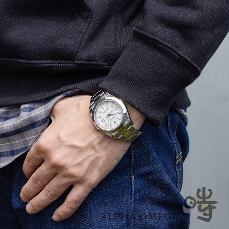 ロレックス デイトジャスト2 41mm Ref.116300 ホワイト 2013年 G番 ジャンボ メンズ 腕時計