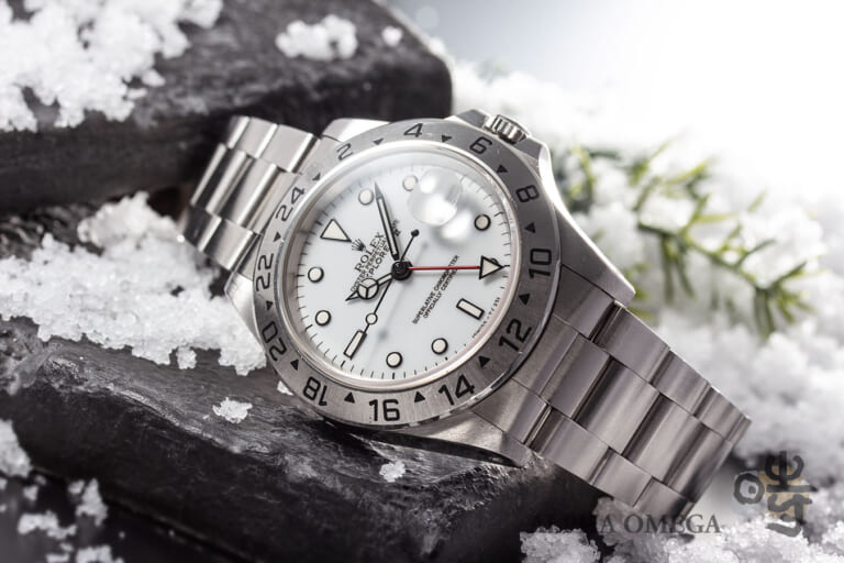 ロレックス エクスプローラー2 16570 1994年 S番 ポーセリン/トリチウム/シングルロック ヴィンテージ メンズ 腕時計